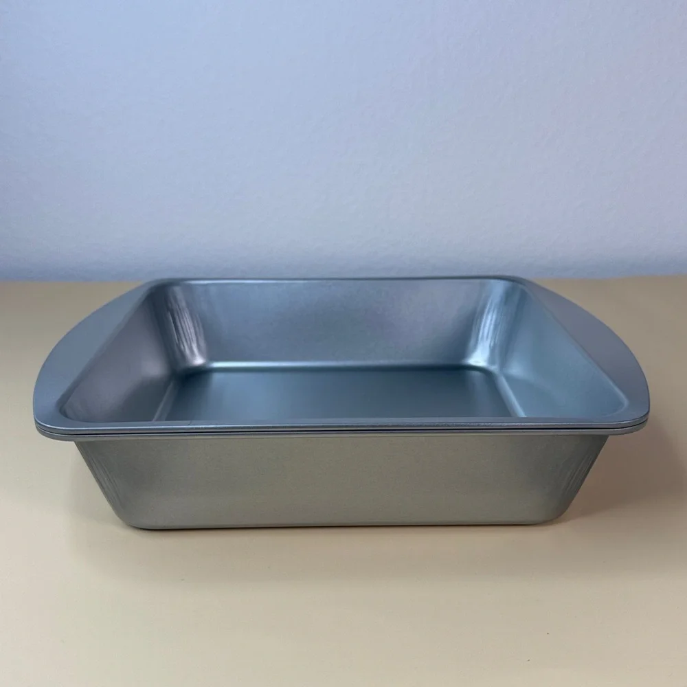 Gray Square Baking Pan Set Of 2
